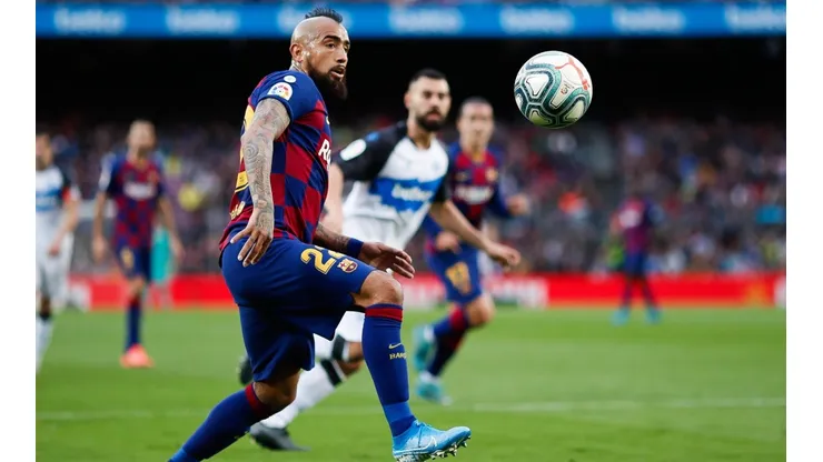 Arturo Vidal en Barcelona, La Liga, España