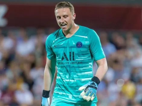 Arquero de PSG protagoniza un violento choque y destroza un Lamborghini