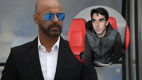 El Fantasma Figueroa le pega a Paqui Meneghini.