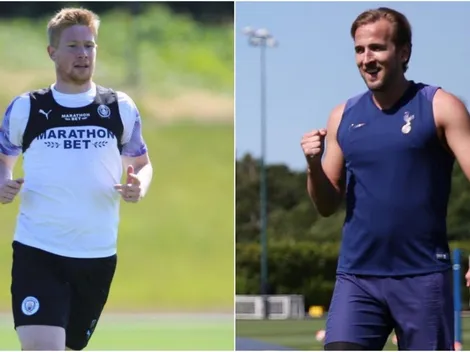 En Inglaterre se sorprenden con las poncheras de Kane y de Bruyne