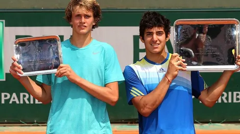 Cristian Garin le ganó la final de Roland Garros Junior a Alexander Zverev