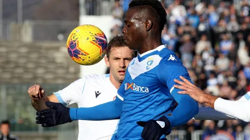 Mario Balotelli en el Brescia de Italia
