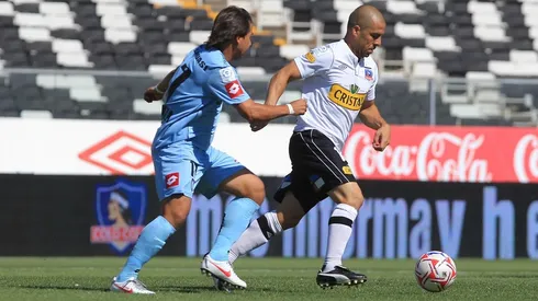 Miguel Ángel González y su primer partido en Colo Colo