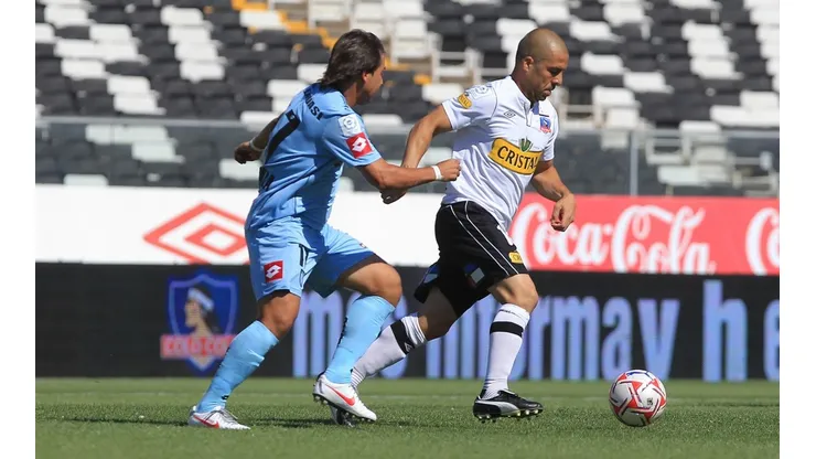Miguel Ángel González y su primer partido en Colo Colo