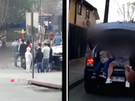 Sorprenden a jóvenes grabando un videoclip en Lota saltándose las medidas sanitarias