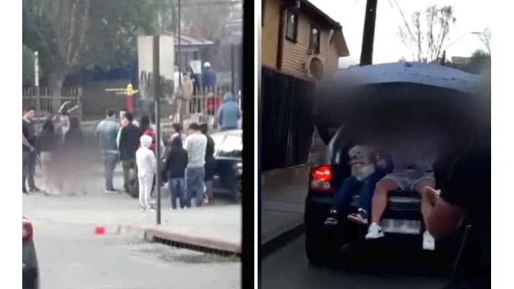 El videoclip fue grabado en el centro de Lota.