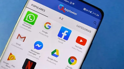 AppSeeker la puedes encontrar en la AppGallery de Huawei.
