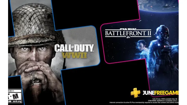 Star Wars: Battlefront II y Call of Duty: WWII juegos gratis de PS Plus