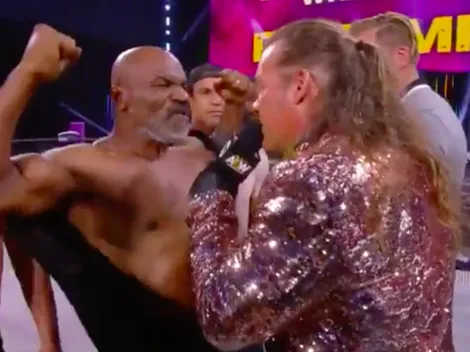 Mike Tyson vuelve al ring: aparece en show de AEW y se enfrenta a Chris Jericho