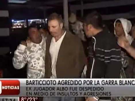 Barticciotto recuerda agresión de miembros de la Garra Blanca