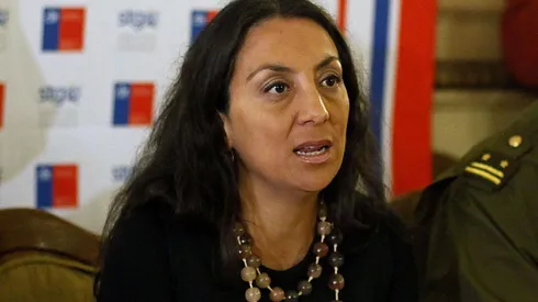 Cecilia Pérez, ministra de Deportes.