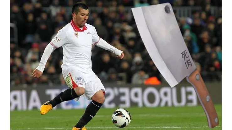 Gary Medel jugó tres temporadas con el Sevilla, su primera estación en Europa