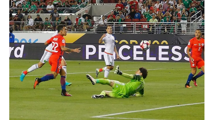 Edson Puch revivió la goleada de Chile ante México en la Copa América Centenario de 2016