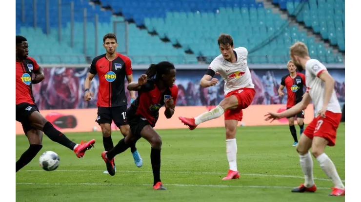 No se pudieron sacar ventajas RB Leipzig y Hertha Berlín