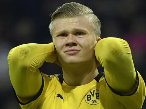 Video: Haaland se lesiona por chocar con el árbitro en el duelo ante Bayern Múnich