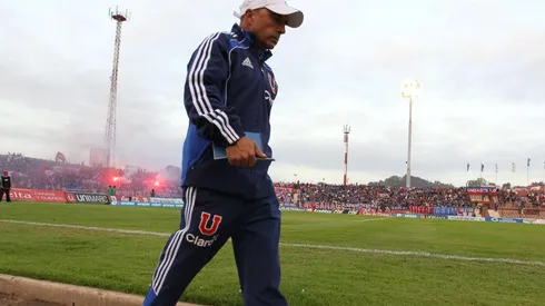 Jorge Sampaoli el día que debutó en Universidad de Chile