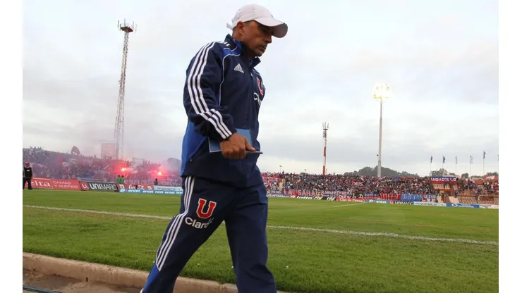 Jorge Sampaoli el día que debutó en Universidad de Chile