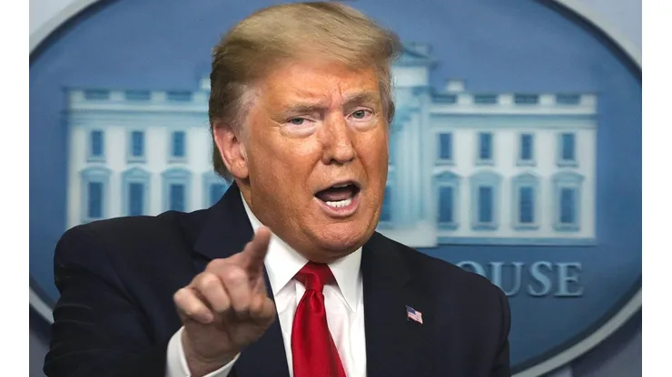 Trump ha sido fuertemente cuestionado por su relajo con el coronavirus.