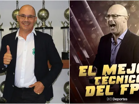 Alfredo Arias es nombrado como el mejor DT del fútbol colombiano