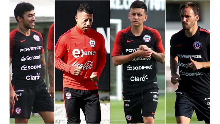 Edson Puch, Leonardo Valencia, Pablo Aránguiz y José Pedro Fuenzalida han estado en los microciclos de Reinaldo Rueda