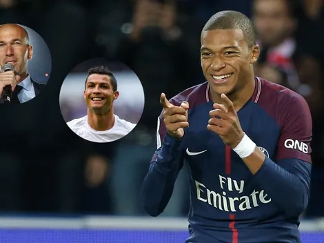 La vara alta de admiración de Mbappé: Zidane y CR7