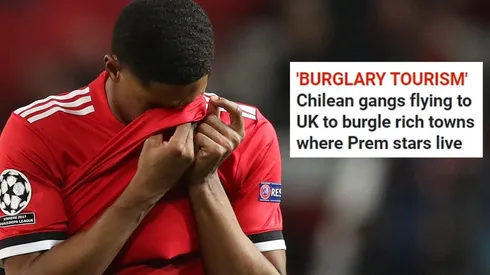 Marcus Rashford aparece entre los jugadores amenazados por ladrones chilenos