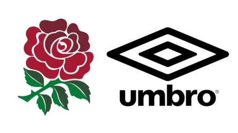 A contar de septiembre, Umbro será parte de la selección inglesa de Rugby.