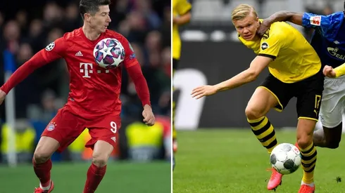 Robert Lewandowski y Erling Haaland se llevan todas las miradas para el duelo entre Bayern Múnich y Borussia Dortmund