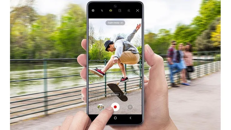 Los nuevos Samsung Galaxy A te permiten estavilizar tus videos.
