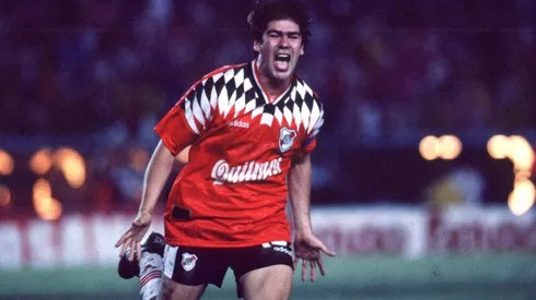Marcelo Salas en su primera etapa en River Plate