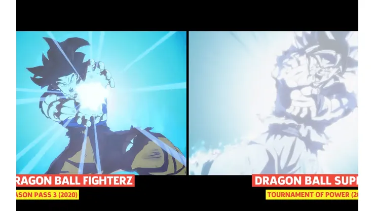 Gokú vs Kefla en Dragon Ball FighterZ