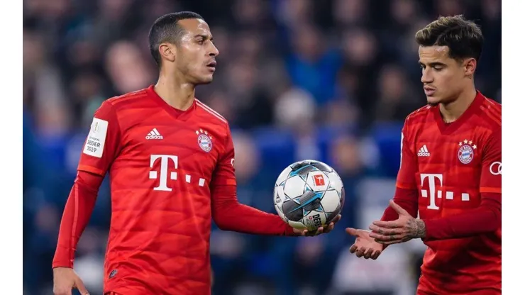 Thiago Alcántara y Philippe Coutinho no estarán este martes en Dortmund