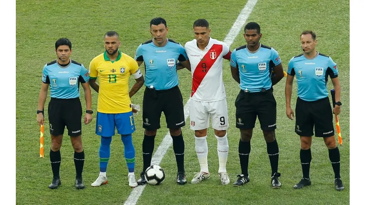 Roberto Tobar en la final de la Copa América