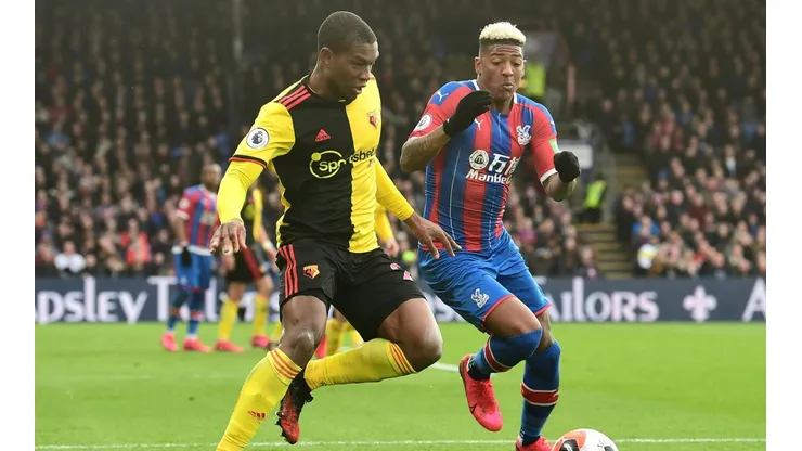 Christian Kabasele ante el Crystal Palace en la Premier League