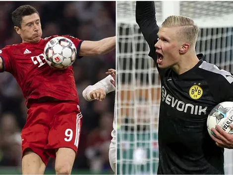 Haaland vs Lewandowski: duelo de titanes en la Bundesliga