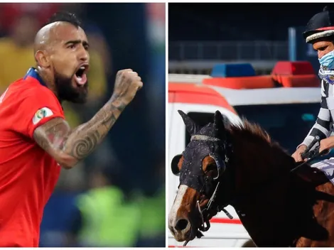 Arturo Vidal como cabro chico con el regreso de la hípica
