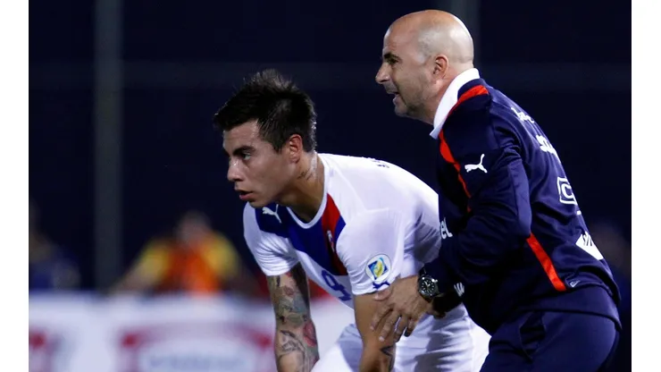 Como en los viejos tiempos: Sampaoli quiere dirigir nuevamente a Eduardo Vargas