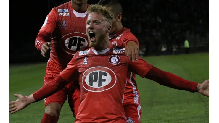 Thomas Rodríguez durante un partido del Campeonato Nacional 2019 ante Huachipato en Talcahuano.
