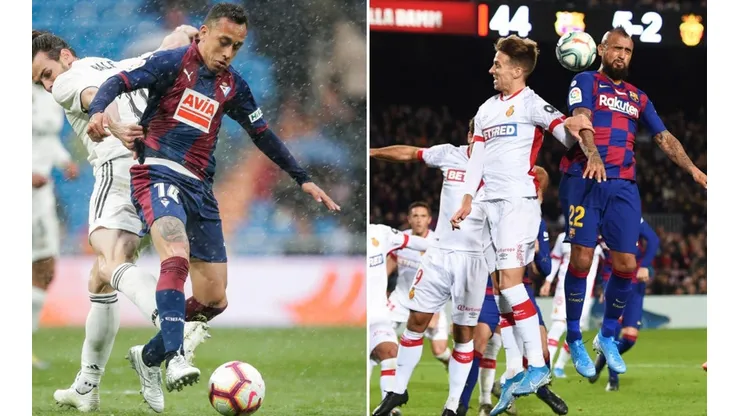 Fabián Orellana y Arturo Vidal tienen partidazos para el regreso de La Liga de España