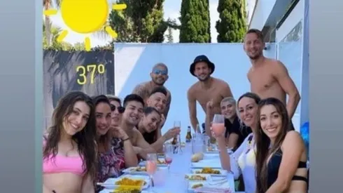 La mujer de Banega compartió la foto de Sevilla que desató la polémica