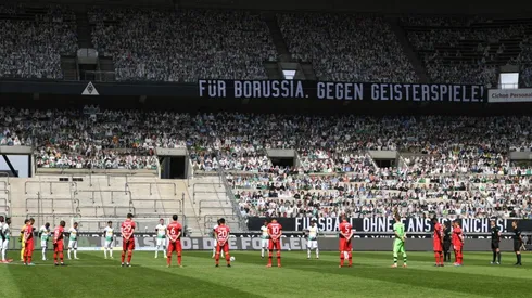 Bayer y el M'gladbach en la previa.