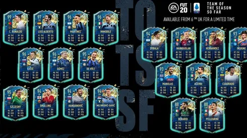 TOTSSF de la Serie A de Ultimate Team de FIFA 20