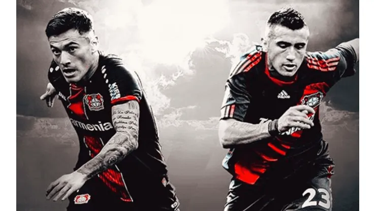 El saludo del Bayer Leverkusen a Arturo Vidal también tuvo a Charles Aránguiz de protagonista