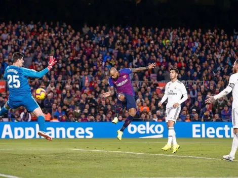 Hinchas eligen gol al Real Madrid como el mejor de Vidal por el Barcelona