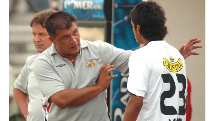 Claudio Borghi y Arturo Vidal en sus inicios en Colo Colo