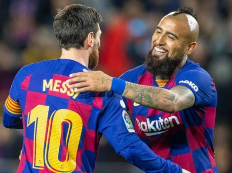 Solo faltó Messi: Barcelona y su plantel celebran el cumpleaños de Vidal