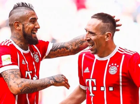 Desde Pirlo a Ribery: los tiernos saludos de cumpleaños de los ex compañeros de Vidal