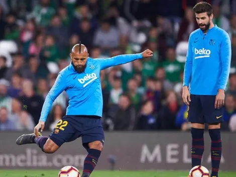 Piqué mete la cuchara en el IG Live de Vidal y molesta al King