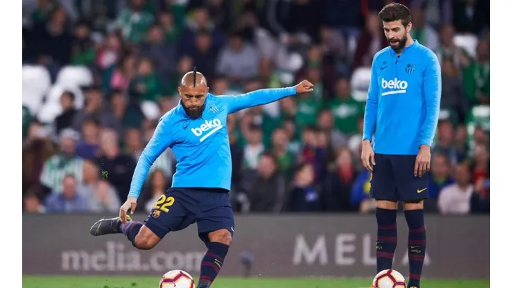 Piqué estuvo atento al Live del King