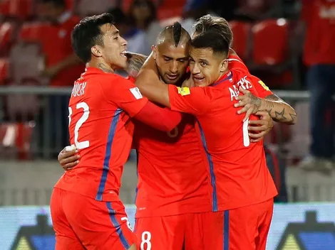 Selección Chilena y su plantel celebran el cumpleaños de Arturo Vidal